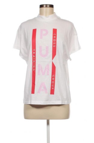 Γυναικείο t-shirt PUMA, Μέγεθος M, Χρώμα Λευκό, Τιμή 19,18 €