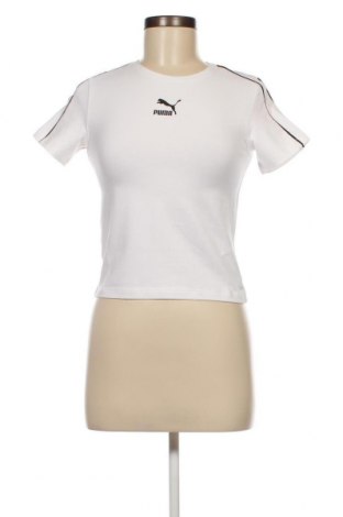Γυναικείο t-shirt PUMA, Μέγεθος S, Χρώμα Λευκό, Τιμή 31,96 €