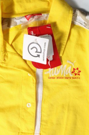 Γυναικείο t-shirt PUMA, Μέγεθος S, Χρώμα Κίτρινο, Τιμή 18,22 €