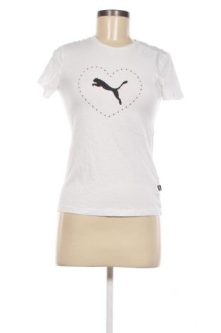 Дамска тениска PUMA, Размер XS, Цвят Бял, Цена 27,00 лв.