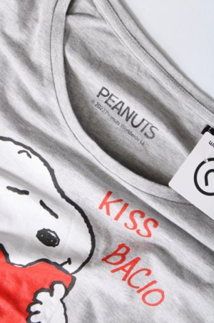 Tricou de femei Peanuts, Mărime L, Culoare Gri, Preț 69,08 Lei
