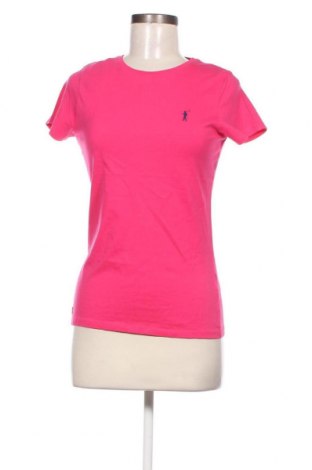 Γυναικείο t-shirt Polo Club, Μέγεθος M, Χρώμα Ρόζ , Τιμή 31,96 €