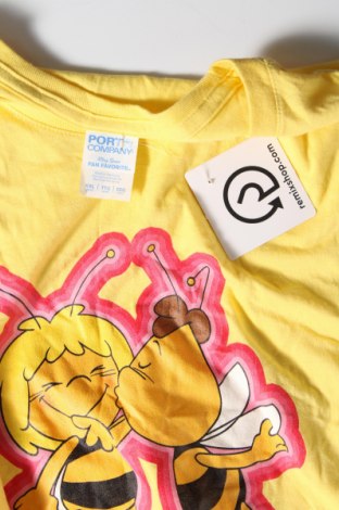 Γυναικείο t-shirt Port & Company, Μέγεθος XXL, Χρώμα Κίτρινο, Τιμή 10,82 €