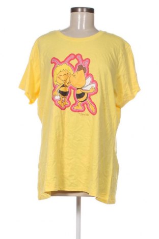 Γυναικείο t-shirt Port & Company, Μέγεθος XXL, Χρώμα Κίτρινο, Τιμή 10,82 €