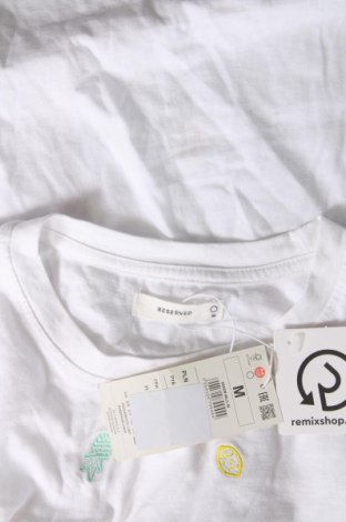 Damen T-Shirt Reserve, Größe M, Farbe Weiß, Preis 18,41 €