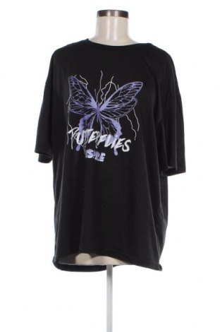 Γυναικείο t-shirt SHEIN, Μέγεθος L, Χρώμα Μαύρο, Τιμή 4,01 €
