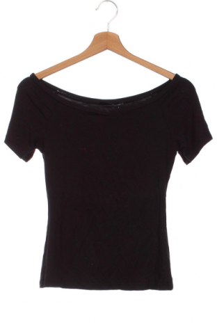 Γυναικείο t-shirt SHEIN, Μέγεθος XS, Χρώμα Μαύρο, Τιμή 6,65 €