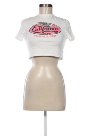 Damen T-Shirt SHEIN, Größe S, Farbe Weiß, Preis 4,20 €