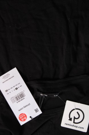 Дамска тениска Sinsay, Размер S, Цвят Черен, Цена 20,88 лв.