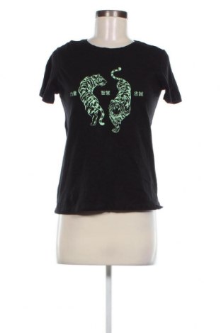 Damen T-Shirt Sinsay, Größe S, Farbe Schwarz, Preis 10,68 €