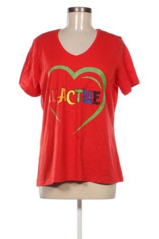 Γυναικείο t-shirt Stedman, Μέγεθος XL, Χρώμα Κόκκινο, Τιμή 6,65 €