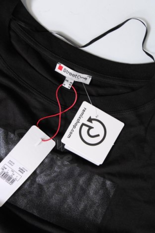 Damen T-Shirt Street One, Größe M, Farbe Schwarz, Preis 18,56 €