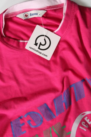 Дамска тениска Success, Размер L, Цвят Розов, Цена 23,13 лв.