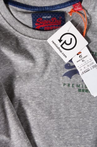 Γυναικείο t-shirt Superdry, Μέγεθος L, Χρώμα Γκρί, Τιμή 12,37 €