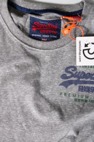 Γυναικείο t-shirt Superdry, Μέγεθος L, Χρώμα Γκρί, Τιμή 16,29 €