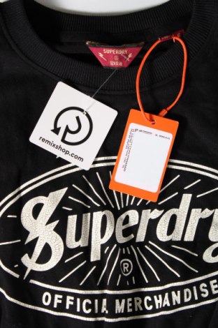 Γυναικείο t-shirt Superdry, Μέγεθος S, Χρώμα Μαύρο, Τιμή 11,75 €