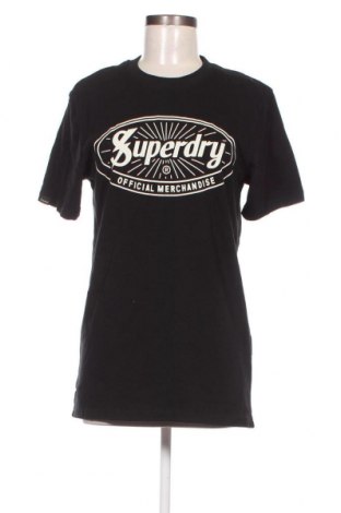 Γυναικείο t-shirt Superdry, Μέγεθος S, Χρώμα Μαύρο, Τιμή 11,13 €