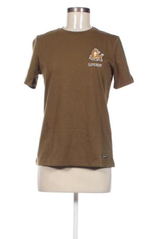 Damen T-Shirt Superdry, Größe S, Farbe Grün, Preis € 12,37