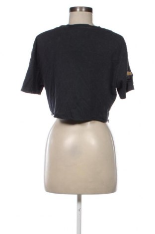 Γυναικείο t-shirt Superdry, Μέγεθος L, Χρώμα Μπλέ, Τιμή 11,00 €