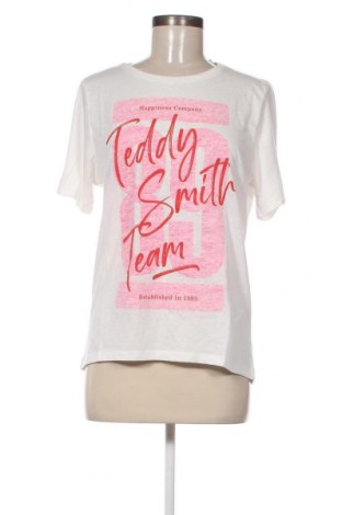 Tricou de femei Teddy Smith, Mărime XS, Culoare Alb, Preț 118,42 Lei