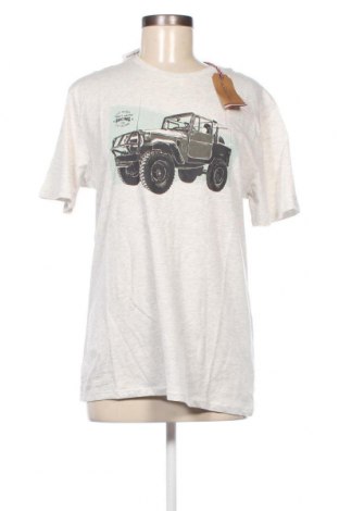 Γυναικείο t-shirt Teddy Smith, Μέγεθος M, Χρώμα Γκρί, Τιμή 11,14 €