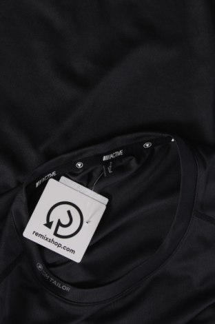 Дамска тениска Tom Tailor, Размер L, Цвят Черен, Цена 15,64 лв.