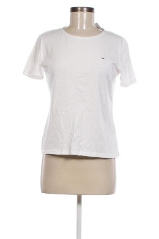 Damen T-Shirt Tommy Jeans, Größe S, Farbe Weiß, Preis 17,39 €