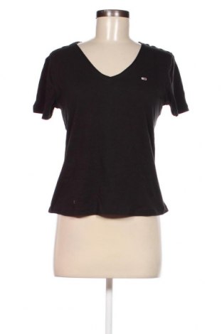 Γυναικείο t-shirt Tommy Jeans, Μέγεθος S, Χρώμα Μαύρο, Τιμή 22,27 €
