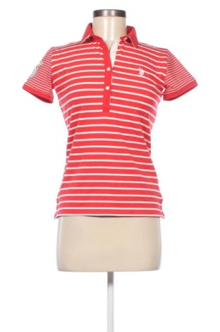 Γυναικείο t-shirt U.S. Polo Assn., Μέγεθος S, Χρώμα Πολύχρωμο, Τιμή 17,50 €