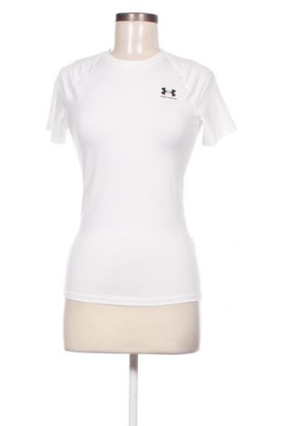 Γυναικείο t-shirt Under Armour, Μέγεθος S, Χρώμα Λευκό, Τιμή 31,96 €