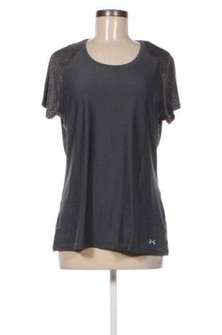 Γυναικείο t-shirt Under Armour, Μέγεθος L, Χρώμα Γκρί, Τιμή 16,70 €
