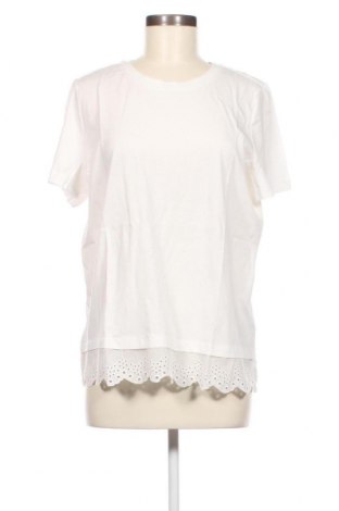 Γυναικείο t-shirt Vero Moda, Μέγεθος L, Χρώμα Λευκό, Τιμή 9,11 €