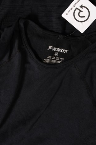 Дамска тениска Work Out, Размер M, Цвят Черен, Цена 7,80 лв.