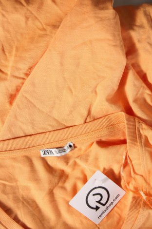 Damen T-Shirt Zara, Größe L, Farbe Orange, Preis 7,65 €