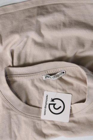Damen T-Shirt Zara, Größe M, Farbe Weiß, Preis 14,58 €