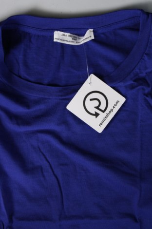 Damen T-Shirt Zara, Größe M, Farbe Blau, Preis 6,02 €