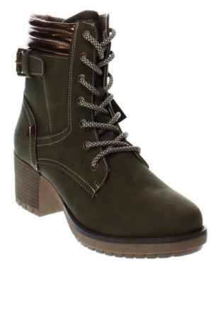 Damen Stiefeletten Dockers by Gerli, Größe 39, Farbe Grün, Preis € 14,06