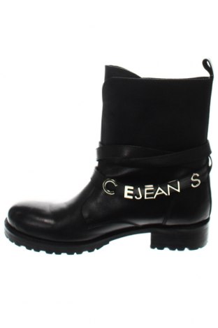 Botine de damă Versace Jeans, Mărime 37, Culoare Negru, Preț 612,24 Lei