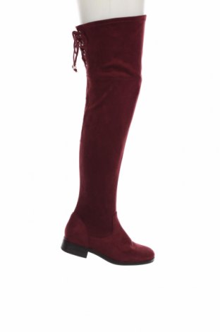 Γυναικείες μπότες, Μέγεθος 37, Χρώμα Κόκκινο, Τιμή 18,60 €