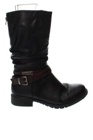 Γυναικείες μπότες, Μέγεθος 39, Χρώμα Μαύρο, Τιμή 12,20 €