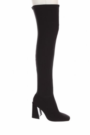 Γυναικείες μπότες Bershka, Μέγεθος 38, Χρώμα Μαύρο, Τιμή 23,49 €
