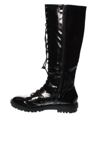 Γυναικείες μπότες Bershka, Μέγεθος 41, Χρώμα Μαύρο, Τιμή 7,78 €