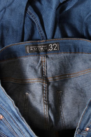 Damskie jeansy Amisu, Rozmiar XL, Kolor Niebieski, Cena 33,39 zł
