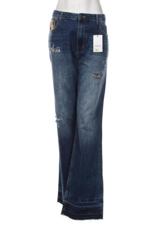 Γυναικείο Τζίν Desigual, Μέγεθος XL, Χρώμα Μπλέ, Τιμή 53,20 €