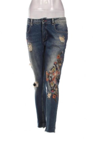 Dámske džínsy  Euro Fashion, Veľkosť S, Farba Modrá, Cena  8,01 €
