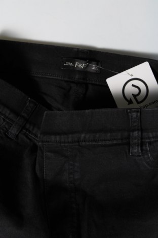 Dámske džínsy  F&F, Veľkosť L, Farba Čierna, Cena  5,92 €