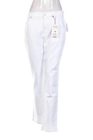Damen Jeans Gloria Vanderbilt, Größe M, Farbe Weiß, Preis 14,70 €