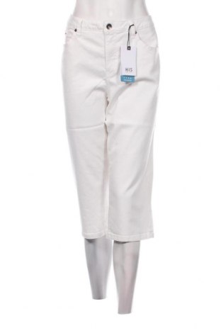 Γυναικείο Τζίν H.I.S, Μέγεθος XXL, Χρώμα Λευκό, Τιμή 13,99 €