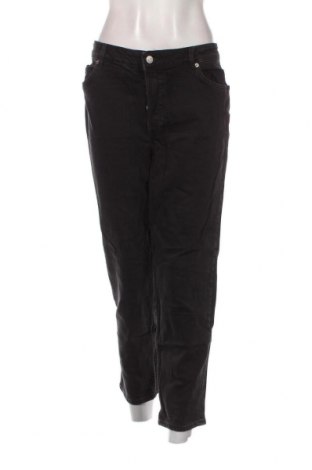 Дамски дънки H&M, Размер XL, Цвят Черен, Цена 17,40 лв.