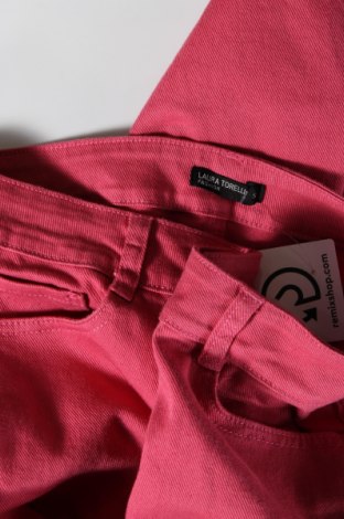 Дамски дънки Laura Torelli, Размер M, Цвят Розов, Цена 11,60 лв.
